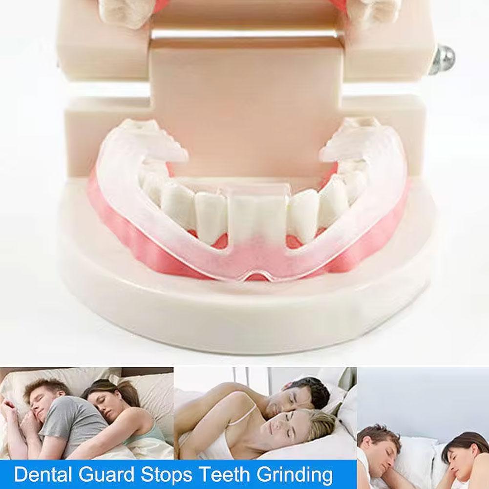 Teeth Whitening Mouth Guard - ที่ครอบฟันสำหรับนอนหลับ ป้องกันการนอนกัดฟัน ลดเสียงกรน ป้องกันฟันสึกจากการตบกัน ป้องกันการกระแทกจากการชกมวย ที่ครอบฟันสำหรับเล่นกีฬา