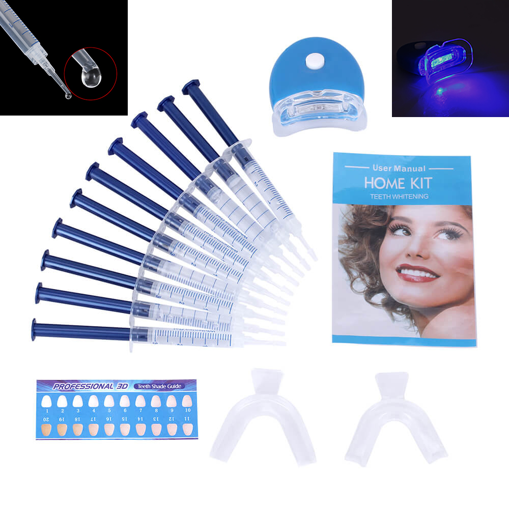 Teeth Whitening Hismile - 1 ชุดฟันไวท์เทนนิ่ง 44% เปอร์ออกไซด์ทันตกรรม Bleaching System