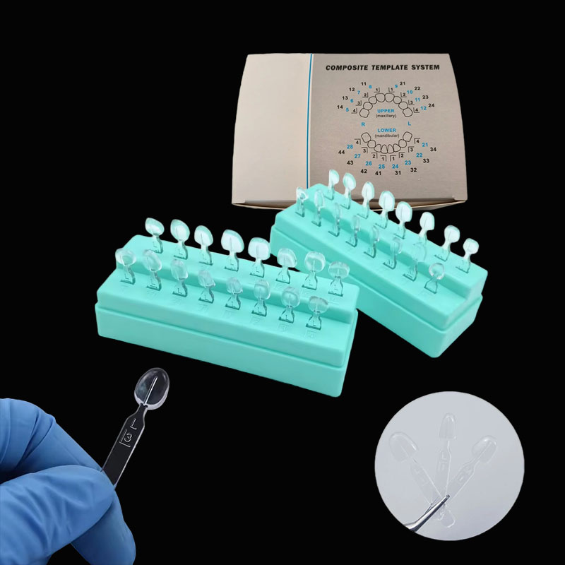 Teeth Whitening Moulds - ชุดแม่พิมพ์เรซิ่นคอมโพสิตแบบอบด้วยแสง 32 ชิ้น/ชุด สำหรับทำวีเนียร์ฟัน ขนาด M/L