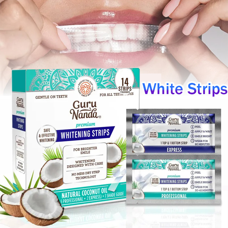 Coconut Oil Pull - แผ่นฟอกสีฟันน้ำมันมะพร้าว 1/2/3 กล่อง, แผ่นฟอกสีฟันสำหรับขจัดคราบ, แผ่นทำความสะอาดฟันเพื่อสุขอนามัยช่องปากระดับมืออาชีพ