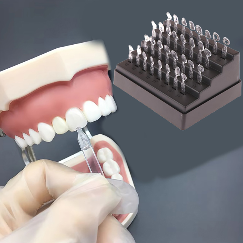 Teeth Whitening Moulds - ชุดแม่พิมพ์วีเนียร์ฟัน 32 ชิ้น ชุดวีเนียร์คอมโพสิตสำหรับงานทันตกรรมโดยตรง ระบบวีเนียร์คอมโพสิตเรซิ่น แม่พิมพ์สำหรับฟันหน้า
