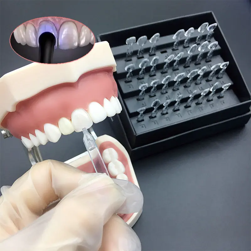 Teeth Whitening Moulds - แม่พิมพ์วีเนียร์ฟัน ออโต้เคลฟ สำหรับเรซินคอมโพสิต แบบฉายแสง แห้งเร็ว สำหรับฟันหน้า