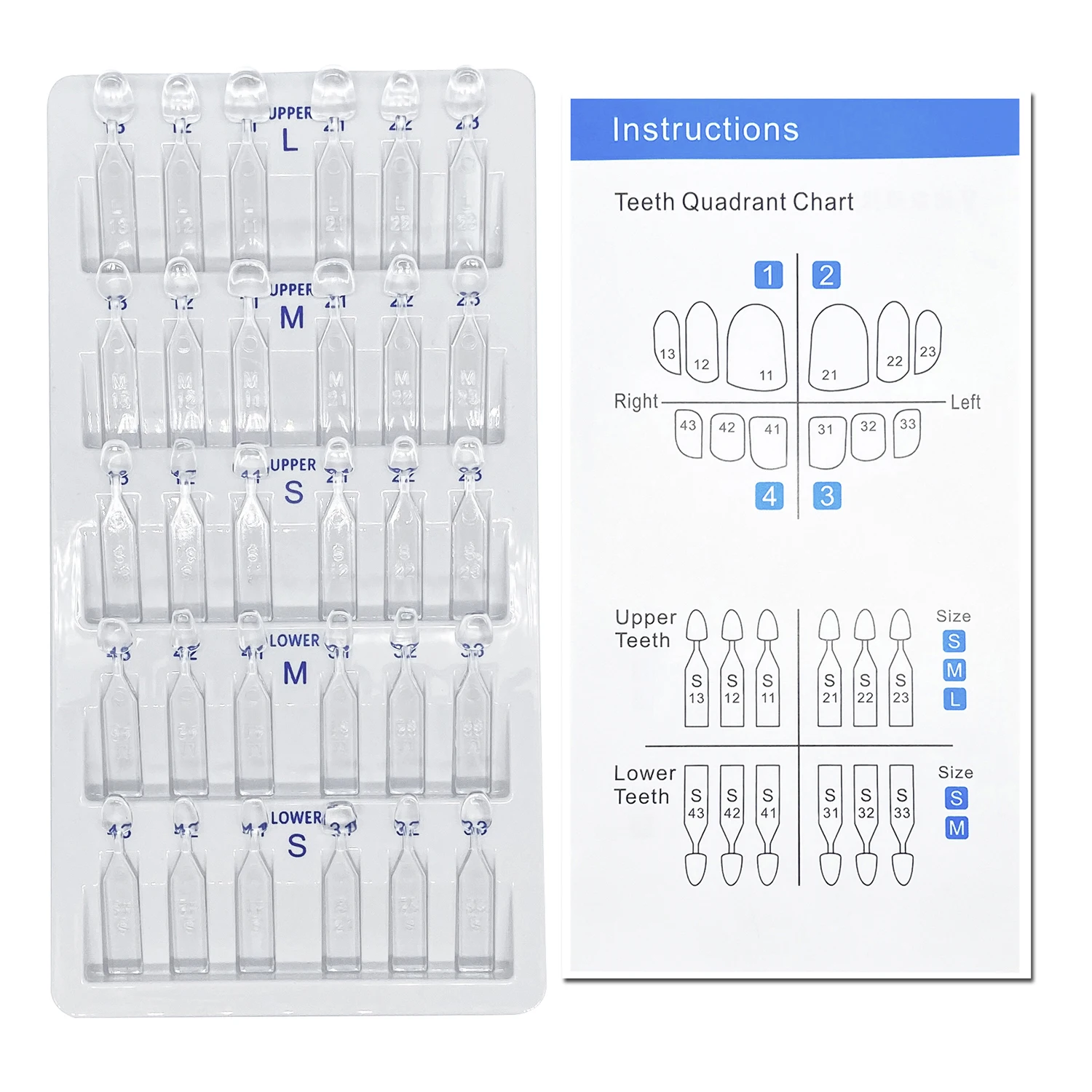 32 ชิ้น/เซ็ตทันตกรรมวีเนียร์ชุ - Teeth Whitening Moulds บทวิจารณ์และราคา