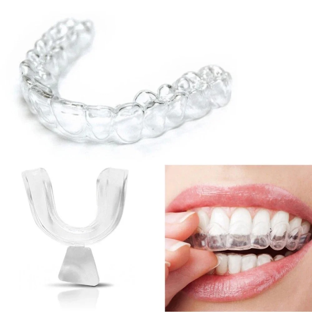 1-4 ชิ้น อุปกรณ์ป้องกันการกรนแ - Teeth Whitening Mouth Guard บทวิจารณ์และราคา
