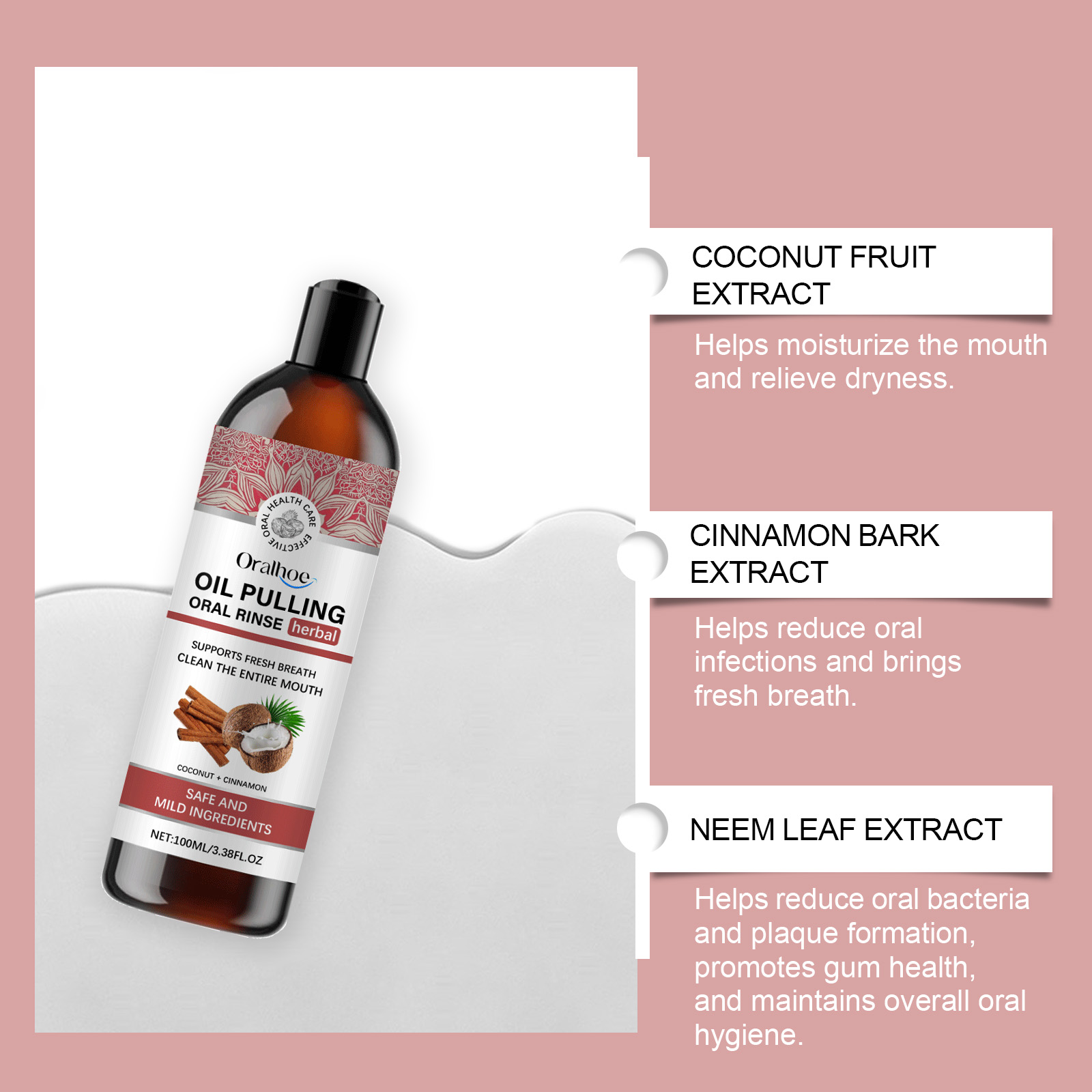 น้ํามันมะพร้าวดึงน้ํายาบ้วนปาก - Coconut Oil Pull บทวิจารณ์และราคา