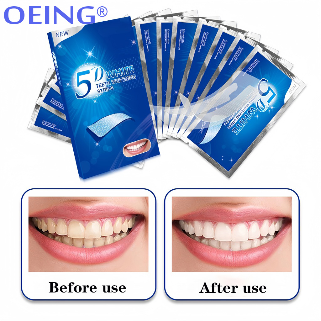 แผ่นฟอกสีฟัน 9D 5D 14/28 คู่ ช - Teeth Whitening Effective บทวิจารณ์และราคา