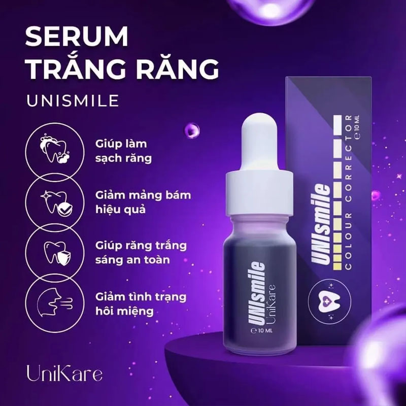 ยูนิสไมล์ เอสเซนส์ฟอกฟันขาว 10 - Teeth Whitening Effective บทวิจารณ์และราคา
