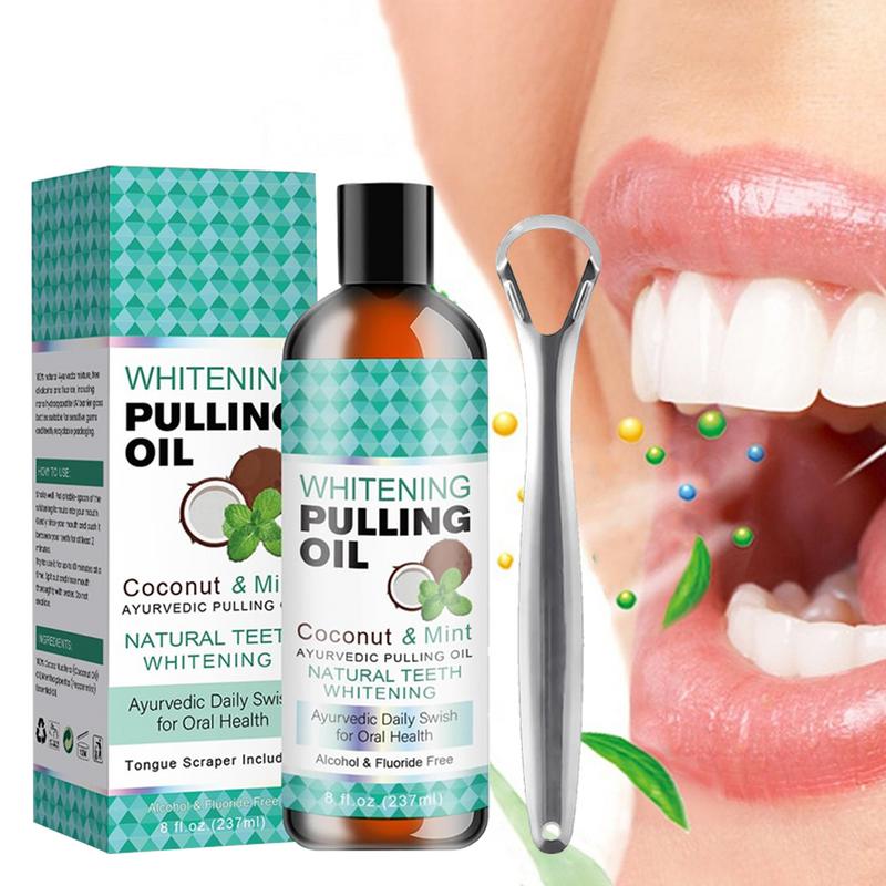 น้ำยาบ้วนปากปราศจากแอลกอฮอล์23 - Coconut Oil Pull บทวิจารณ์และราคา