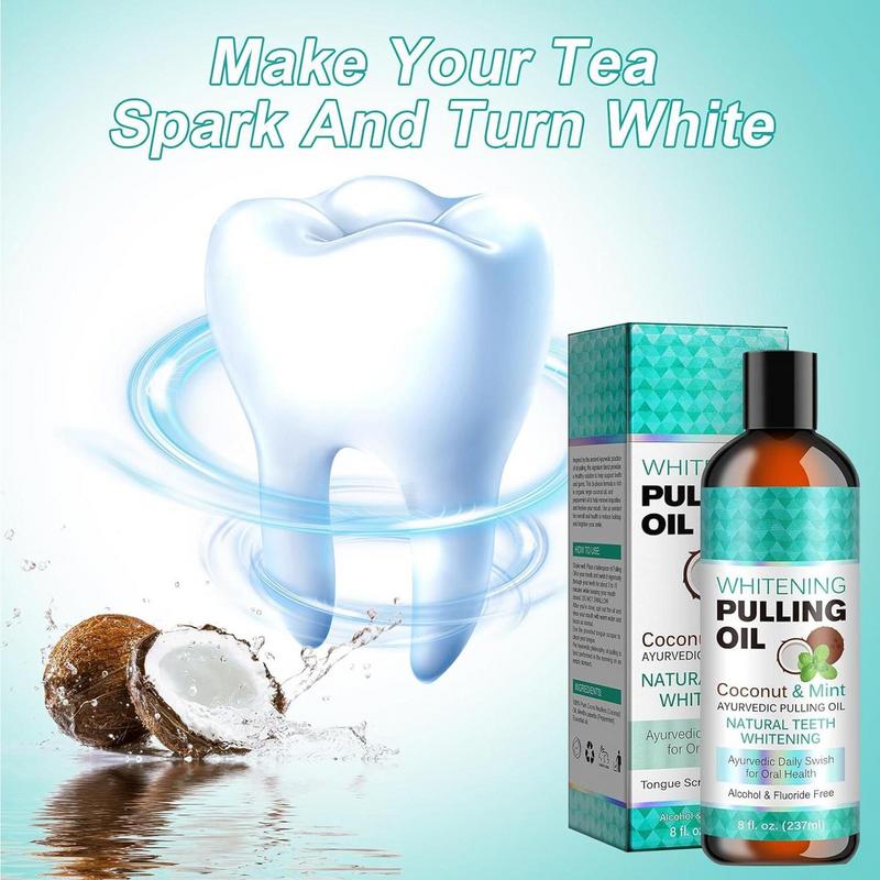 น้ำยาบ้วนปากปราศจากแอลกอฮอล์23 - Coconut Oil Pull บทวิจารณ์และราคา