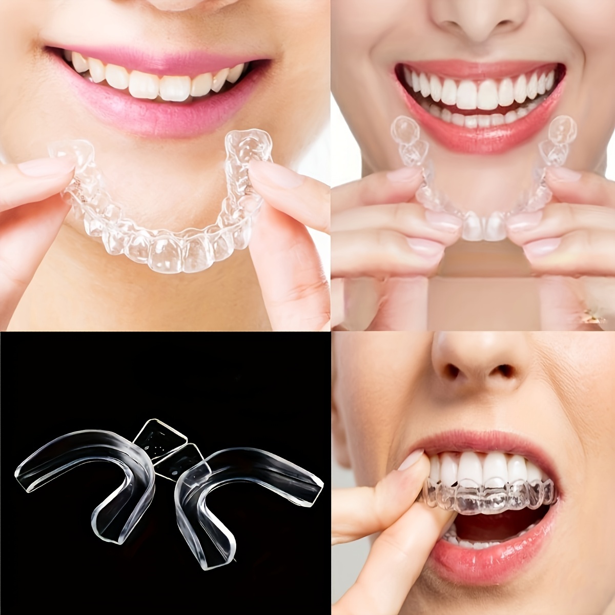 เครื่องมือจัดฟันซิลิโคนแบบใสสำ - Teeth Whitening Trays บทวิจารณ์และราคา