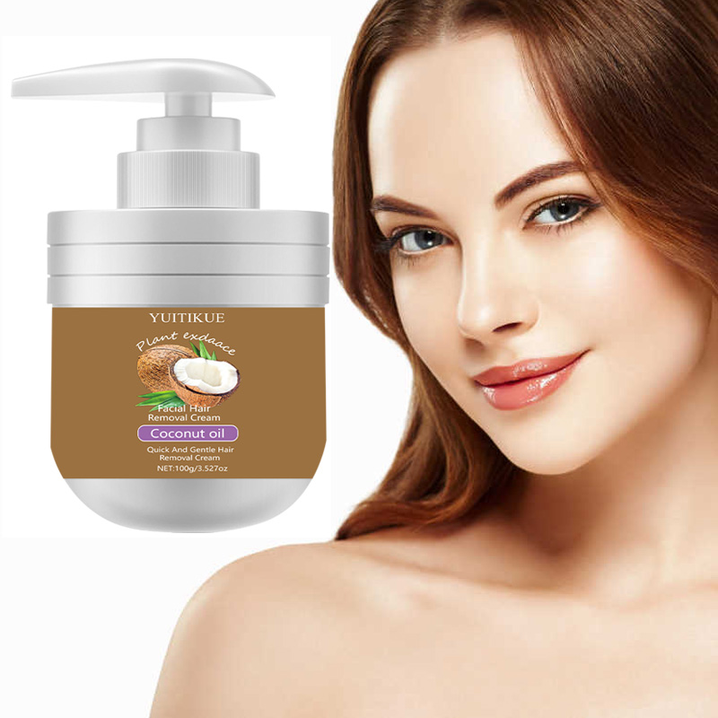 ครีมกำจัดขนบนใบหน้า 100 กรัม - - Coconut Oil Pull บทวิจารณ์และราคา