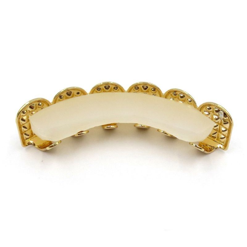 แฟชั่น HIPHOP ฟัน Braces ทอง/เ - Teeth Whitening Moulds บทวิจารณ์และราคา