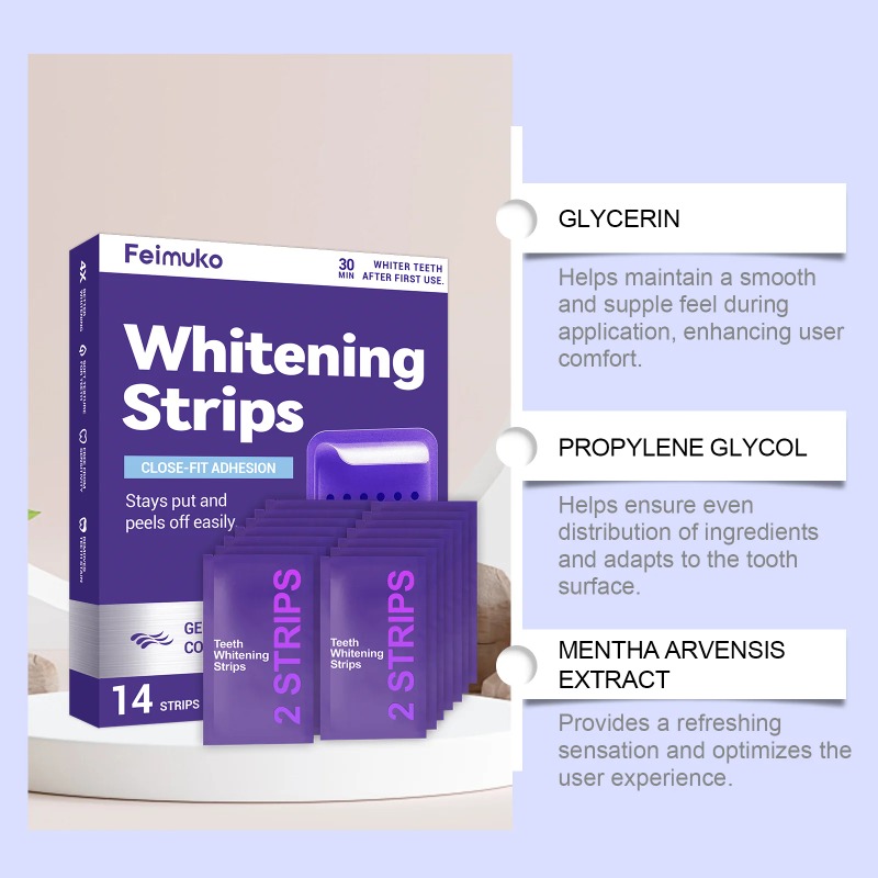 แผ่นฟอกสีฟัน แผ่นฟอกสีฟันที่ปล - Teeth Whitening Effective บทวิจารณ์และราคา
