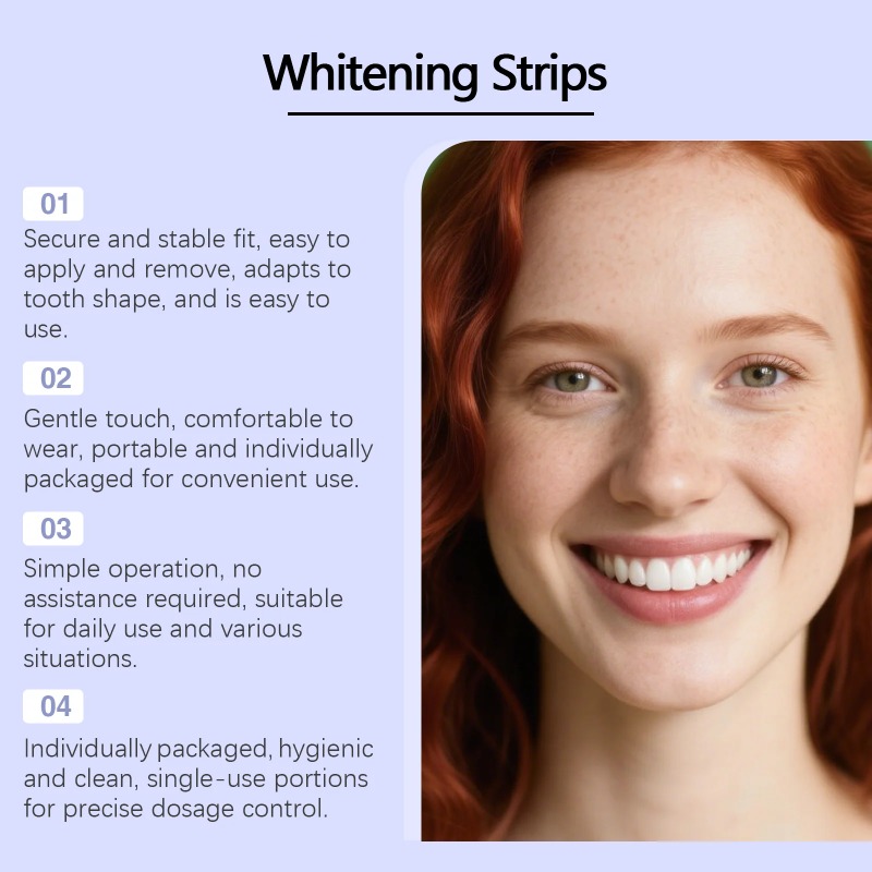 แผ่นฟอกสีฟัน แผ่นฟอกสีฟันที่ปล - Teeth Whitening Effective บทวิจารณ์และราคา