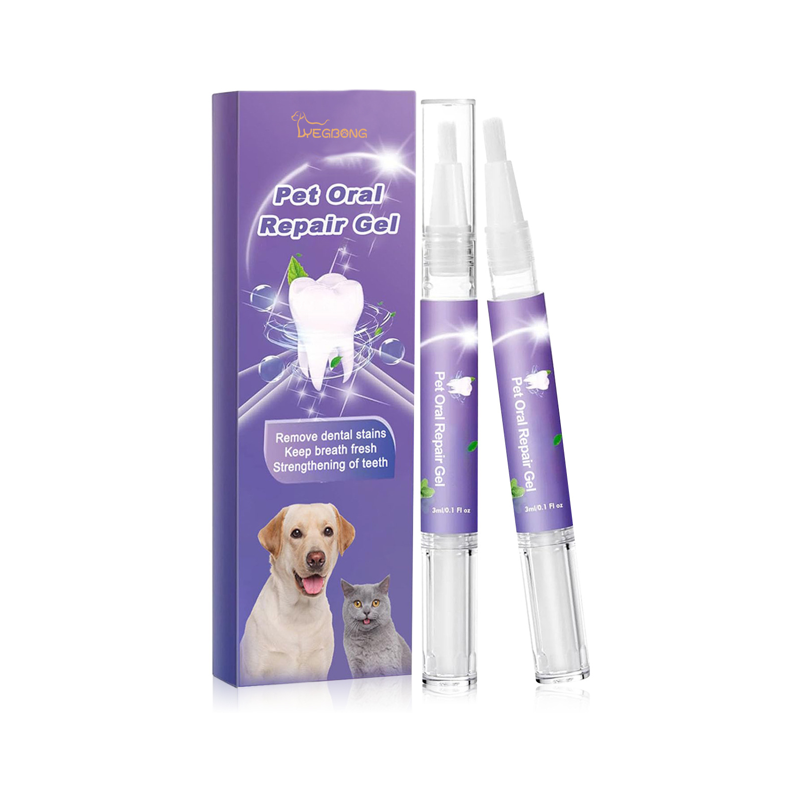 สัตว์เลี้ยง Oral Repair GEL Pu - Teeth Whitening Hismile บทวิจารณ์และราคา