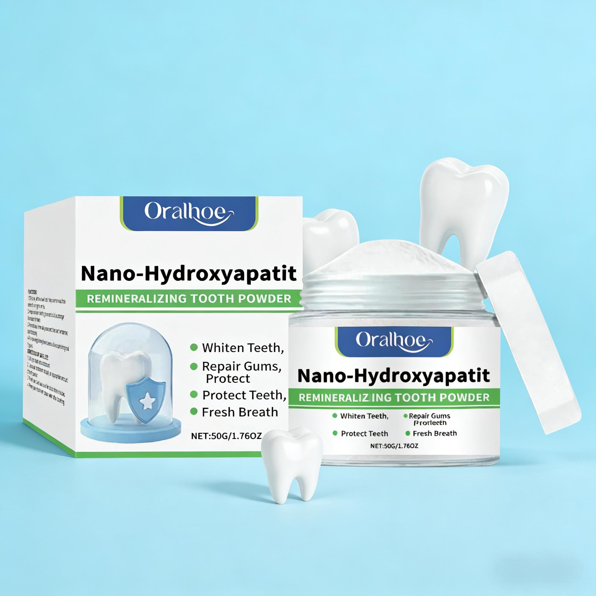 ผงฟอกสีฟัน Oralhoe ทำความสะอาด - Teeth Whitening Hismile บทวิจารณ์และราคา
