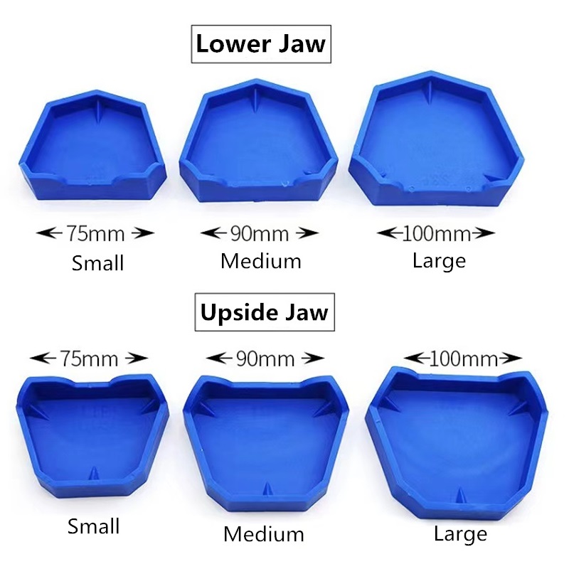 6 ชิ้น/เซ็ตทันตกรรมฐานยางซิลิโ - Teeth Whitening Trays บทวิจารณ์และราคา