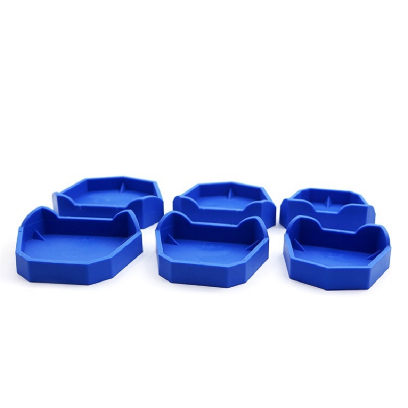 6 ชิ้น/เซ็ตทันตกรรมฐานยางซิลิโ - Teeth Whitening Trays บทวิจารณ์และราคา