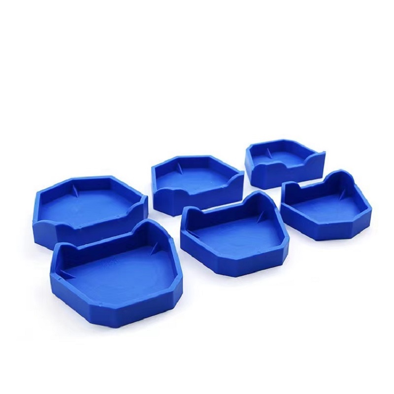 6 ชิ้น/เซ็ตทันตกรรมฐานยางซิลิโ - Teeth Whitening Trays บทวิจารณ์และราคา