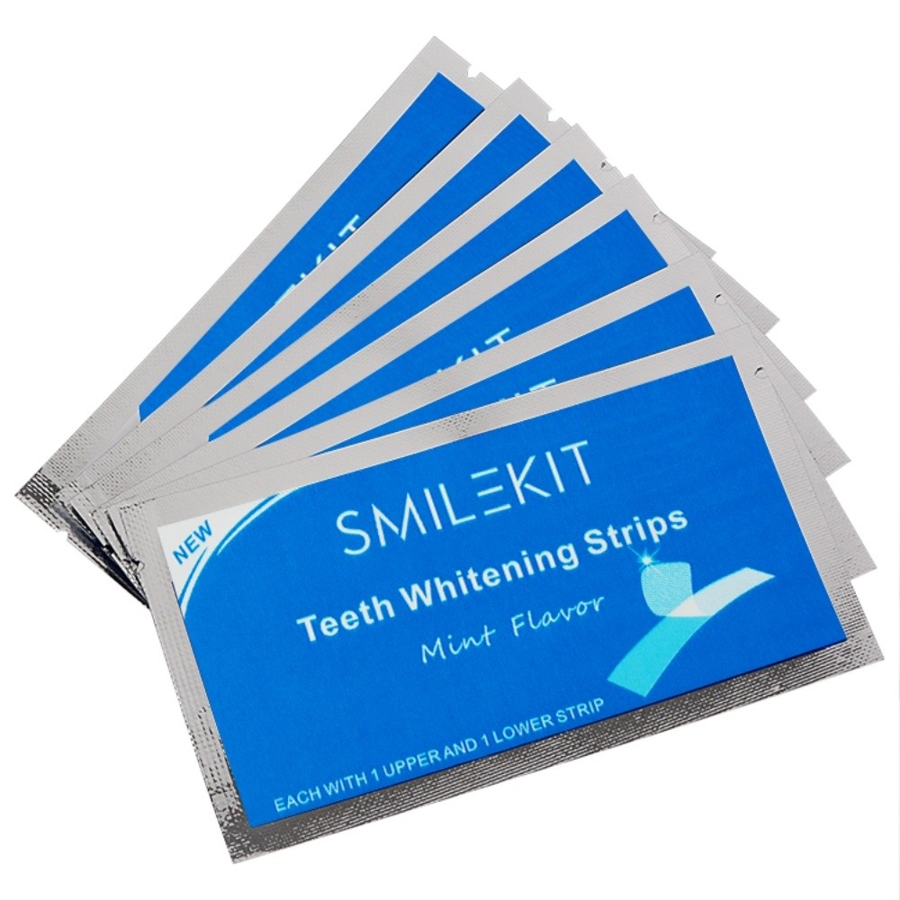 แผ่นฟอกสีฟันแบบมืออาชีพ 7/14 ช - Teeth Whitening Effective บทวิจารณ์และราคา