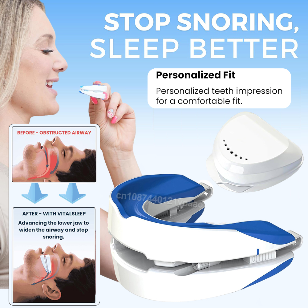 Anti-Snoring Mouthpiece Anti-S - Teeth Whitening Mouth Guard บทวิจารณ์และราคา
