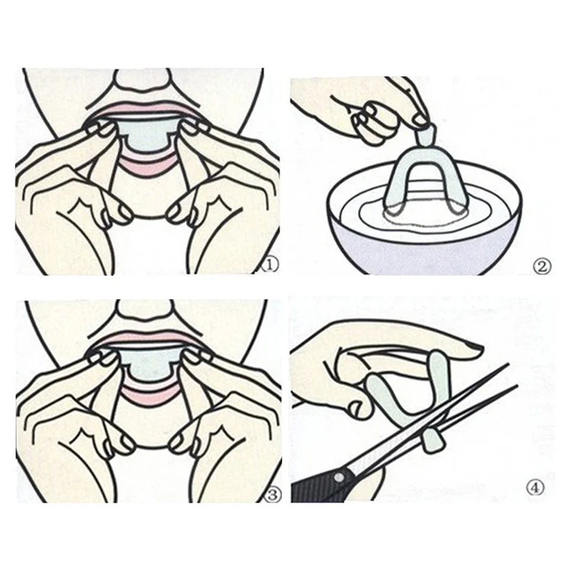 1/8 PC Mouth GUARD EVA ฟัน Pro - Teeth Whitening Mouth Guard บทวิจารณ์และราคา