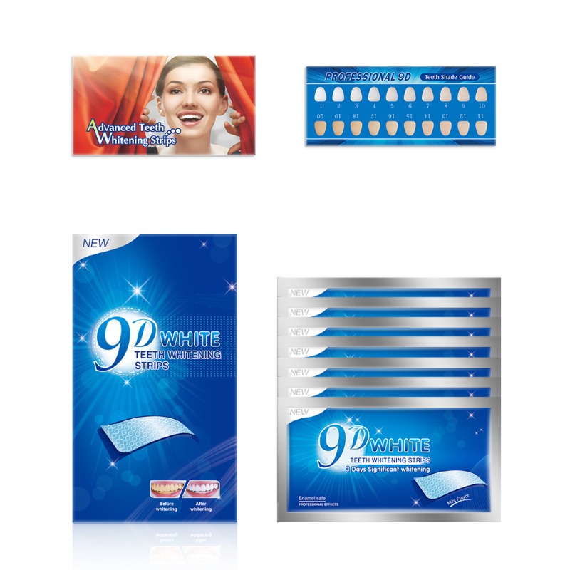 สติ๊กเกอร์ฟอกสีฟัน 7 คู่ ช่วยข - Teeth Whitening Effective บทวิจารณ์และราคา