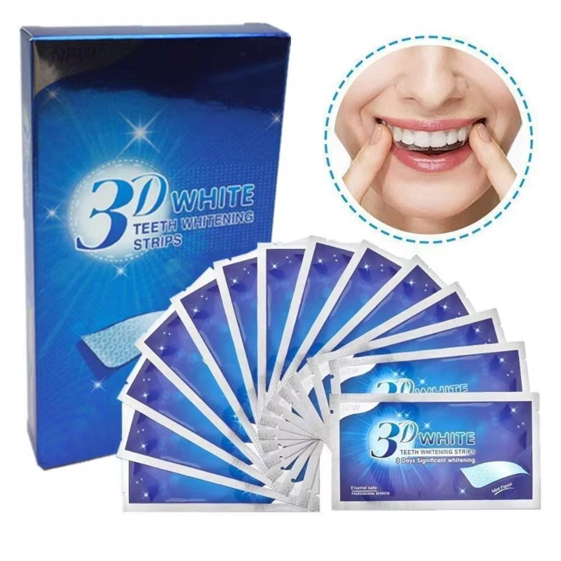 สติ๊กเกอร์ฟอกสีฟัน 7 คู่ ช่วยข - Teeth Whitening Effective บทวิจารณ์และราคา