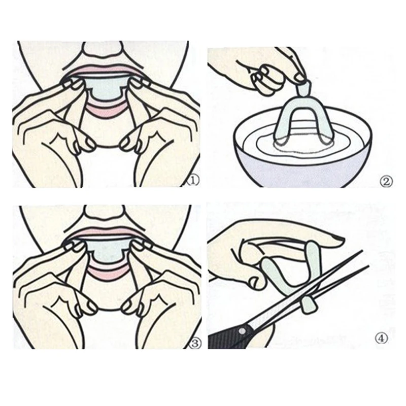ชุด 10 ชิ้น/เซ็ต ที่ครอบฟันซิล - Teeth Whitening Mouth Guard บทวิจารณ์และราคา