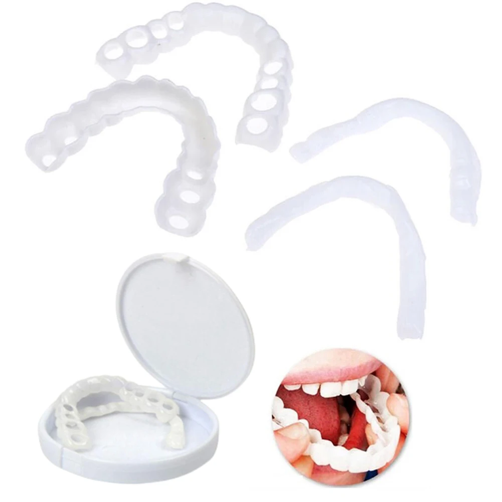 ฟันปลอม2คู่ Comfort ดูแลฟันฟัน - Teeth Whitening Mouth Guard บทวิจารณ์และราคา