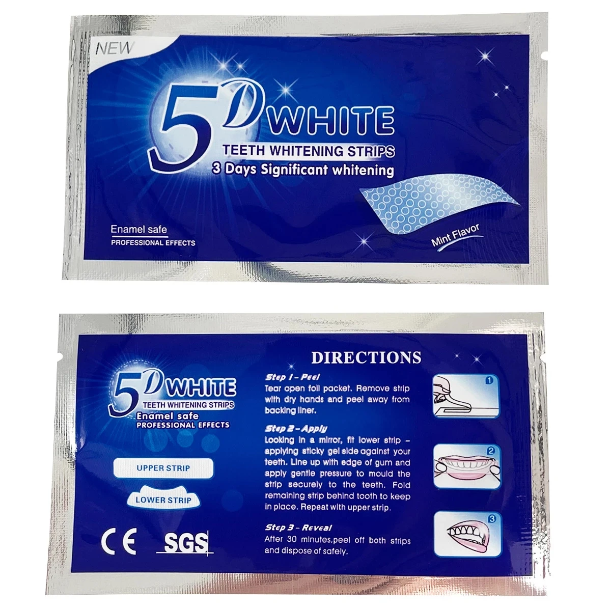 แผ่นฟอกสีฟัน 1 กล่อง/2 กล่อง แ - Teeth Whitening Effective บทวิจารณ์และราคา